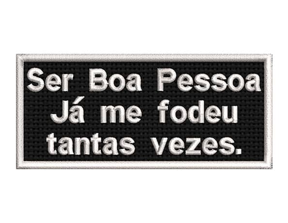 SER BOA PESSOA